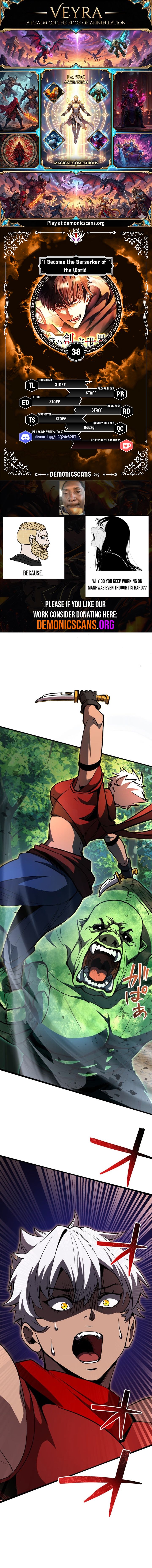 I Became the Berserker of the World I Created Chapter 38 0